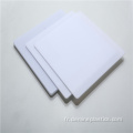 Feuille de polycarbonate de diffuseur de lumière de résistance UV blanc